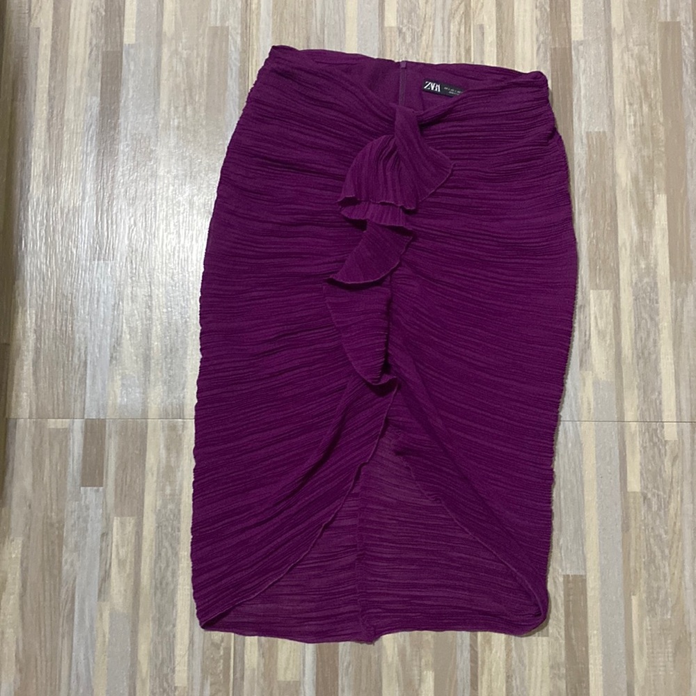 Ruched skirt